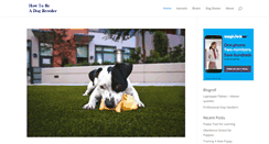 Desktop Screenshot of howtobeadogbreeder.com